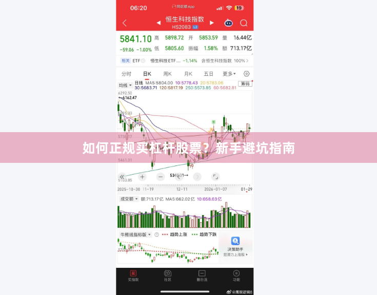如何正规买杠杆股票？新手避坑指南